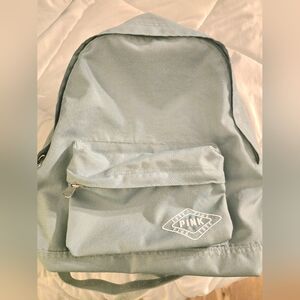 VS PINK SMALL DUSTY BLUE BACKPACK